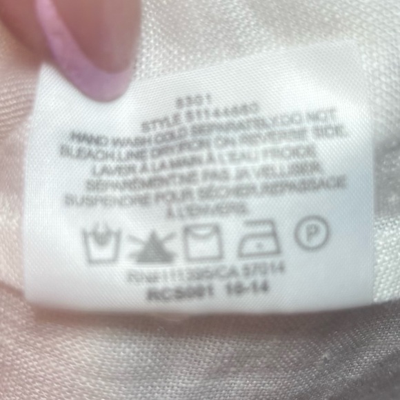 Tory Burch Linen Tunic Top M White Red Embroidered Boho Cover Up - Picture 5 of 7